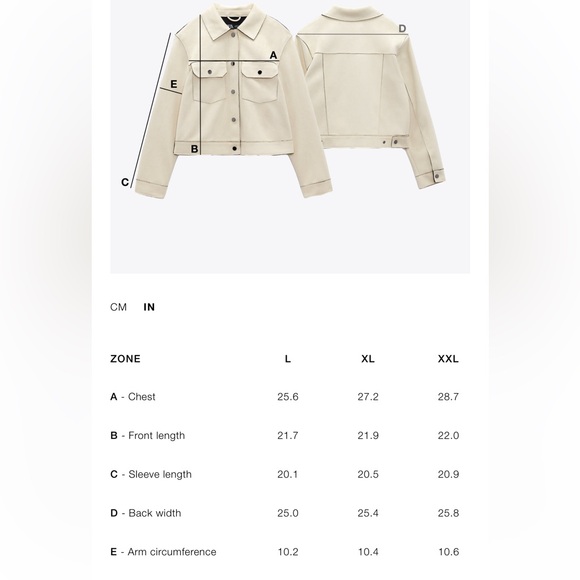 Zara Double-Breasted Trench Coat | L - Picture 9 of 12